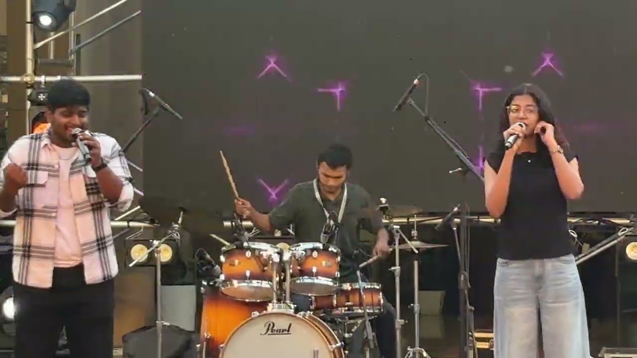 Epic band vibes at Techletics 4.0! Pure energy, zero filters. #Techletics40 #ChristCollegeBand