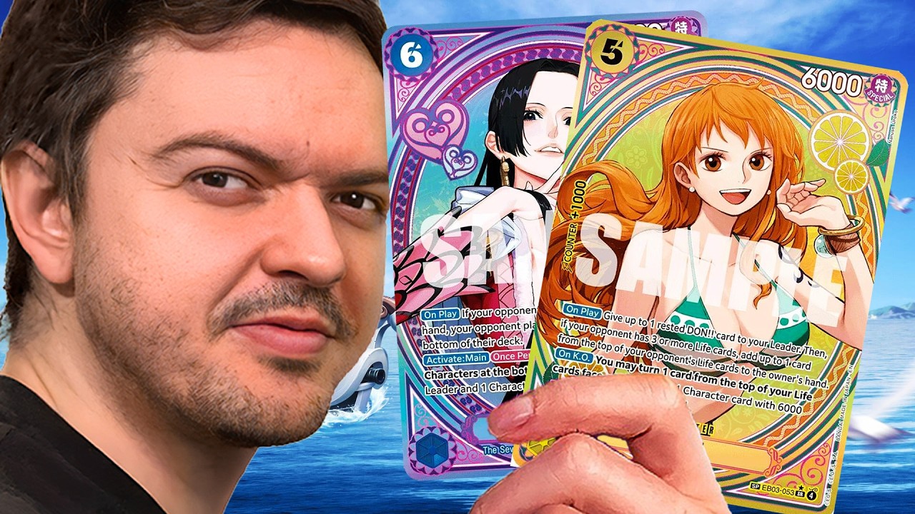 I PULLED AN SP!!! Opening One Piece TCG Heroines Edition Set | EB03