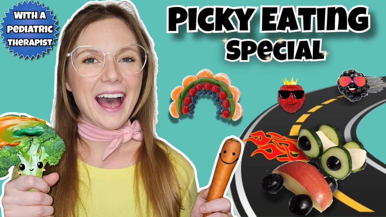 Try New Foods with an OT - Sensory Play - Eat the Rainbow! Picky Eating Special for Kids & Toddlers