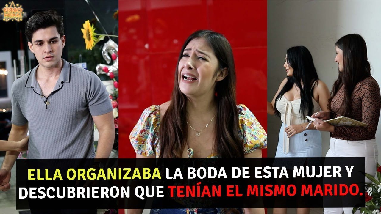 Ella organizaba la boda de esta mujer y descubrieron que tenían el mismo marido.