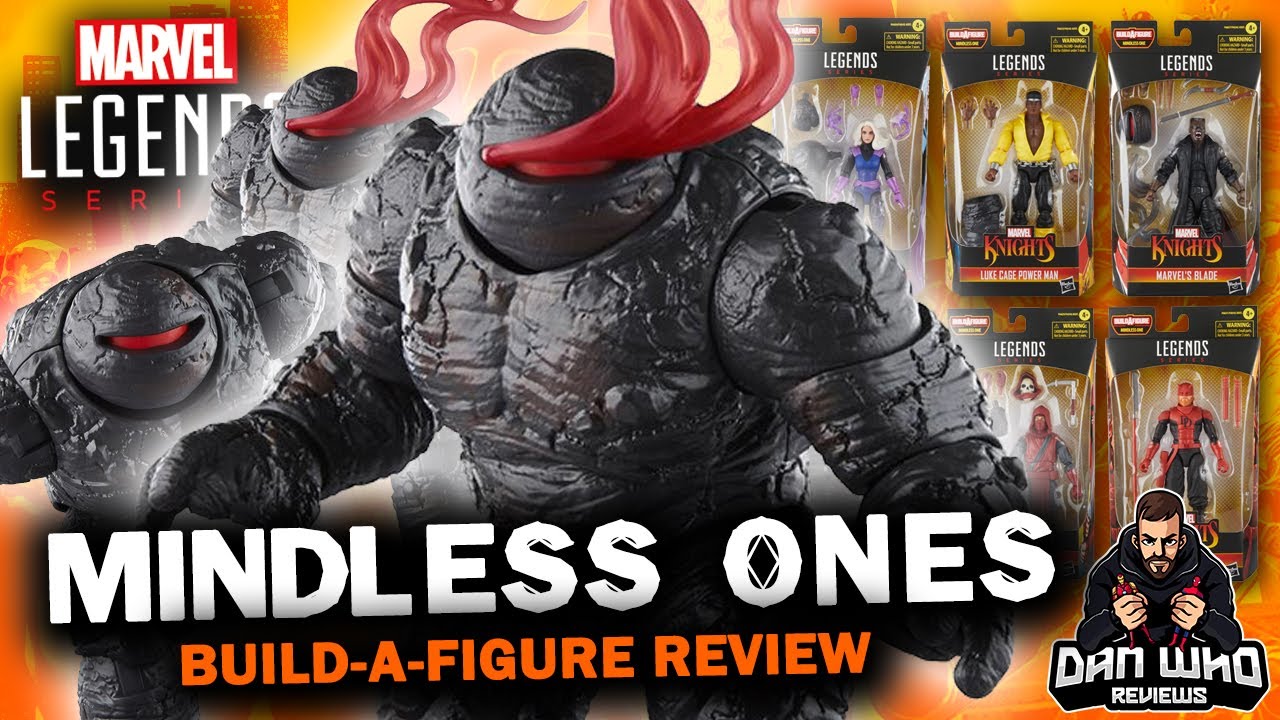 Marvel Legends Mindless Ones Build-A-Figure Marvel Knights Wave Review