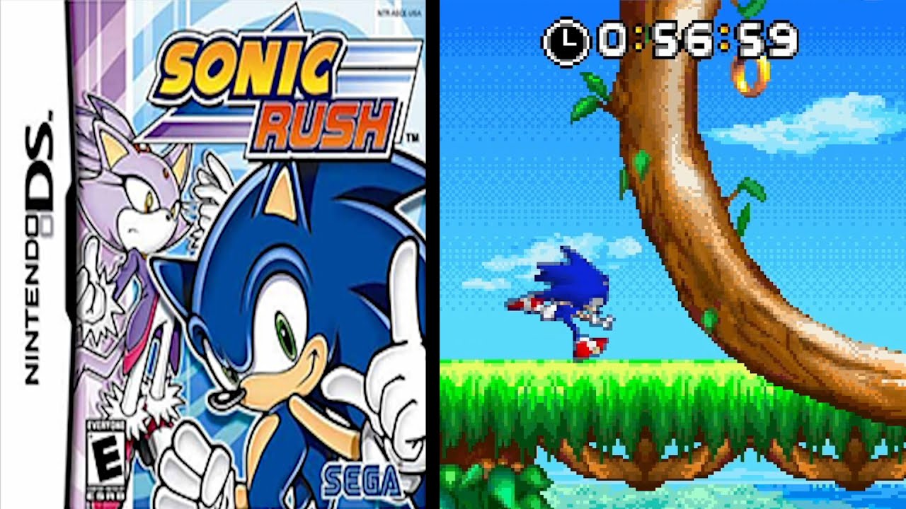 Sonic Rush ... (Nintendo DS) Gameplay Peek