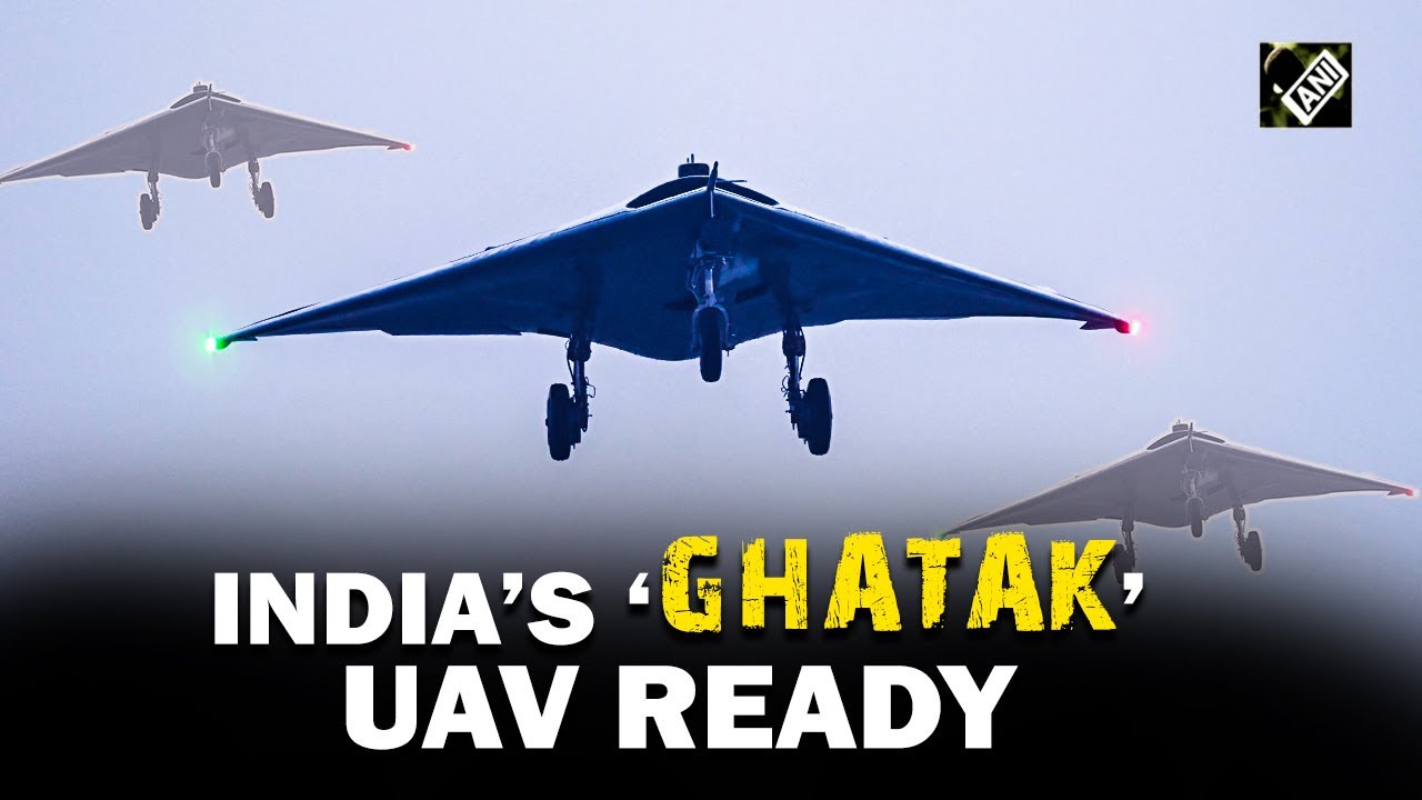 Indigenous high-speed flying wing UAV 'Ghatak' tested, India joins elite club of countries