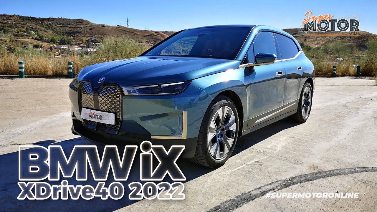 ✅ EL MEJOR SUV Eléctrico PREMIUM al volante del BMW iX 2022 / SuperMotor.Online 🔋