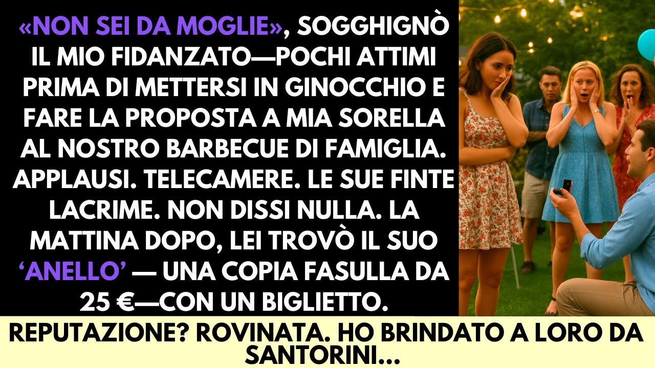 Mi Disse Che Non Ero “Da Moglie” — Poi Chiese A Mia Sorella Di Sposarlo Davanti A Tutta La Famiglia