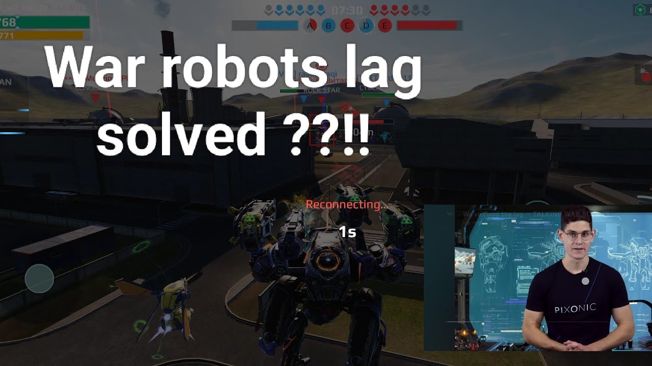 War robots leg problem really solved?!!