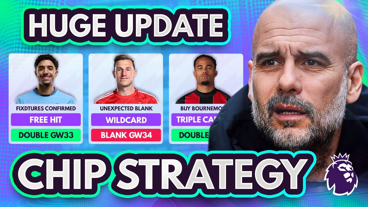 FPL *CHIP STRATEGY* UPDATE - DOUBLE/BLANK GAMEWEEKS CONFIRMED! ✅ | Update for GW30 | FPL 2024/25