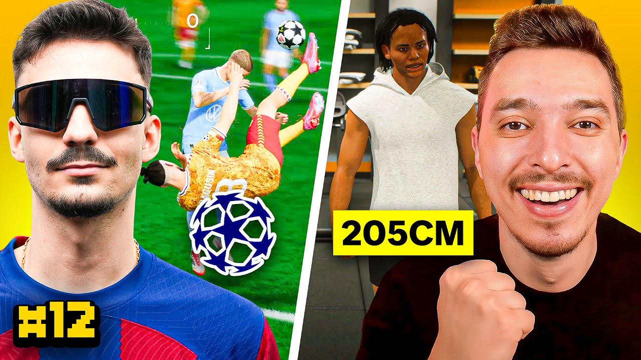 VINE CEL MAI INALT JUCATOR DIN LUME SI DAM O FOARFECA UNICA IN UCL! CARIERA CU SMECHERIA #12! FC 25