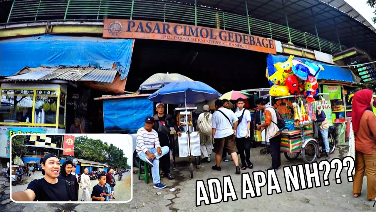 BIKIN KAGET ! PERTAMA KALI MAIN KE PASAR CIMOL GEDEBAGE | MOTOVLOG INDONESIA