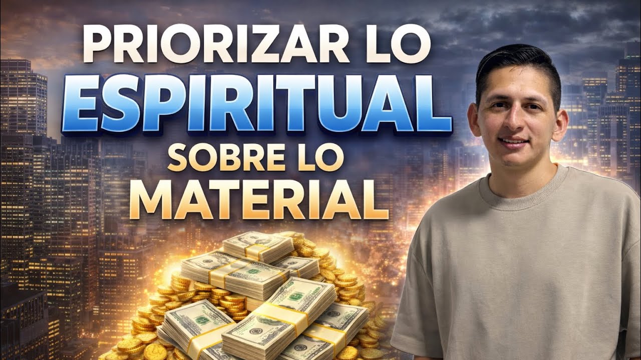 PRIORIZAR LO ESPIRITUAL SOBRE LO MATERIAL 8/52
