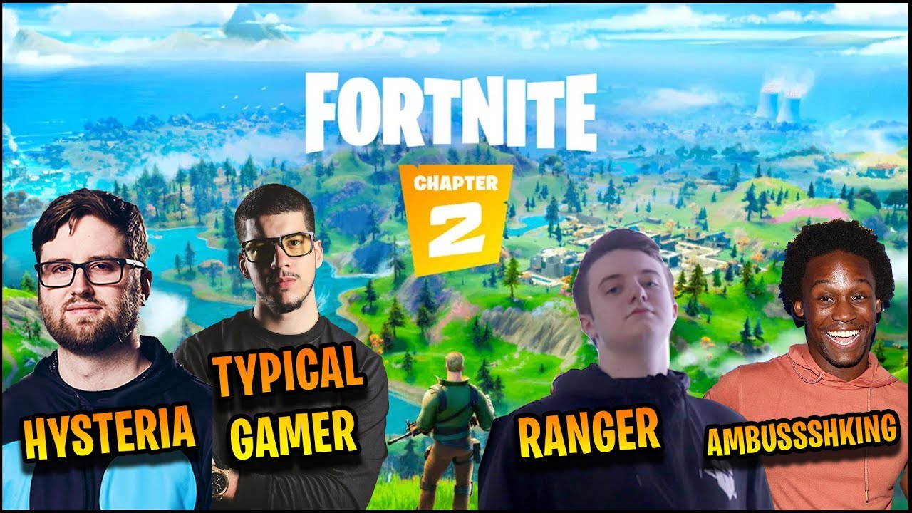 FORTNITE CHAPTER 2 - SEASON 1 GAMEPLAY EXPERIENCE | Hysteria Squads Typical Gamer