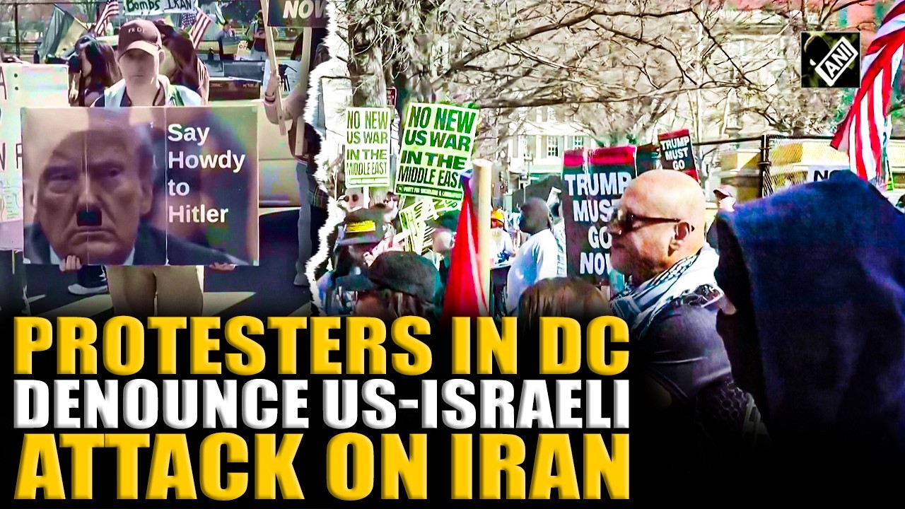 Watch: “Stop the war on Iran” Pro-Iran protesters condemn US-Israel led military attack on Tehran