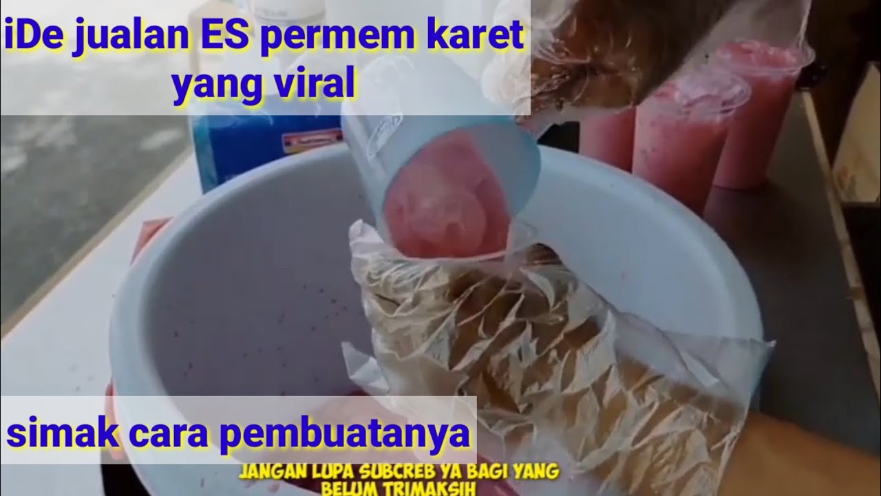 Es permen karet yang viral #espermenkaret #viral