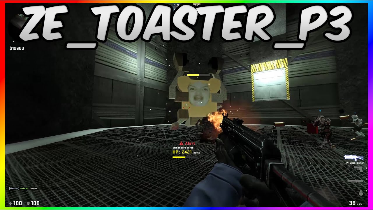 CSGO ZOMBIE ESCAPE ON GFL | Toaster