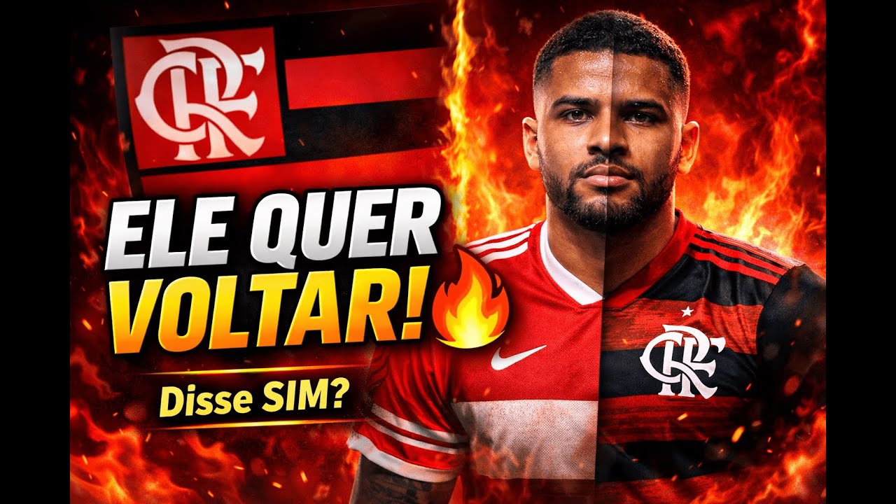 MEU DEUS! ELE QUER VOLTAR! JOIA DO FLAMENGO FAZ REVELAÇÃO BOMBÁSTICA SOBRE RETORNO!