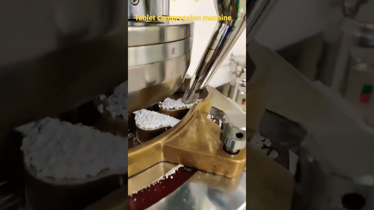 Tablet Punching Machine Fully automatic #Tablet Compression #Production process #Pharmaceutics #NDDS