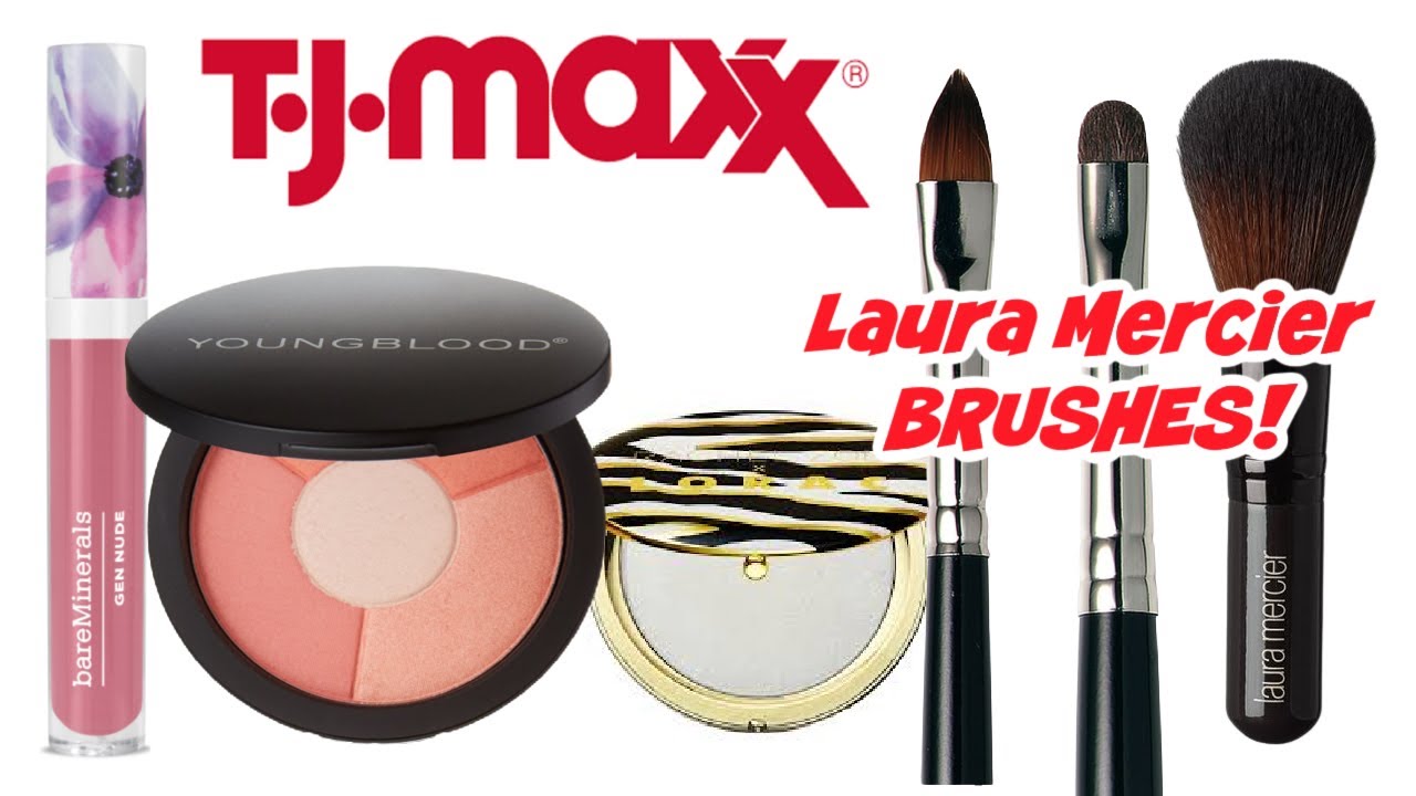 TJ MAXX MAKEUP TIME! HIGH END BRUSHES! MARC JACOBS, K BEAUTY, MARSHALLS SHOP WITH ME FOR MAKEUP
