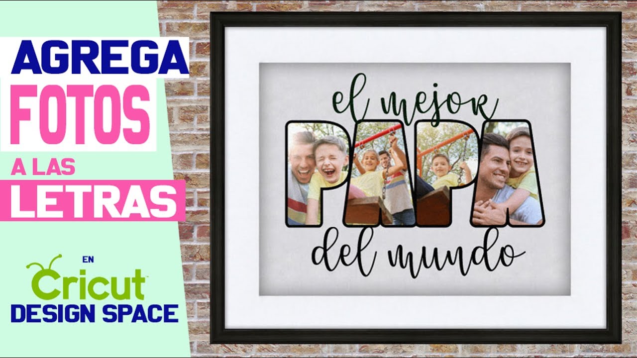 Como Agregar Fotos a Letras en Cricut Design Space | DIY Foto Letras  {2 Formas SUPER FACILES }