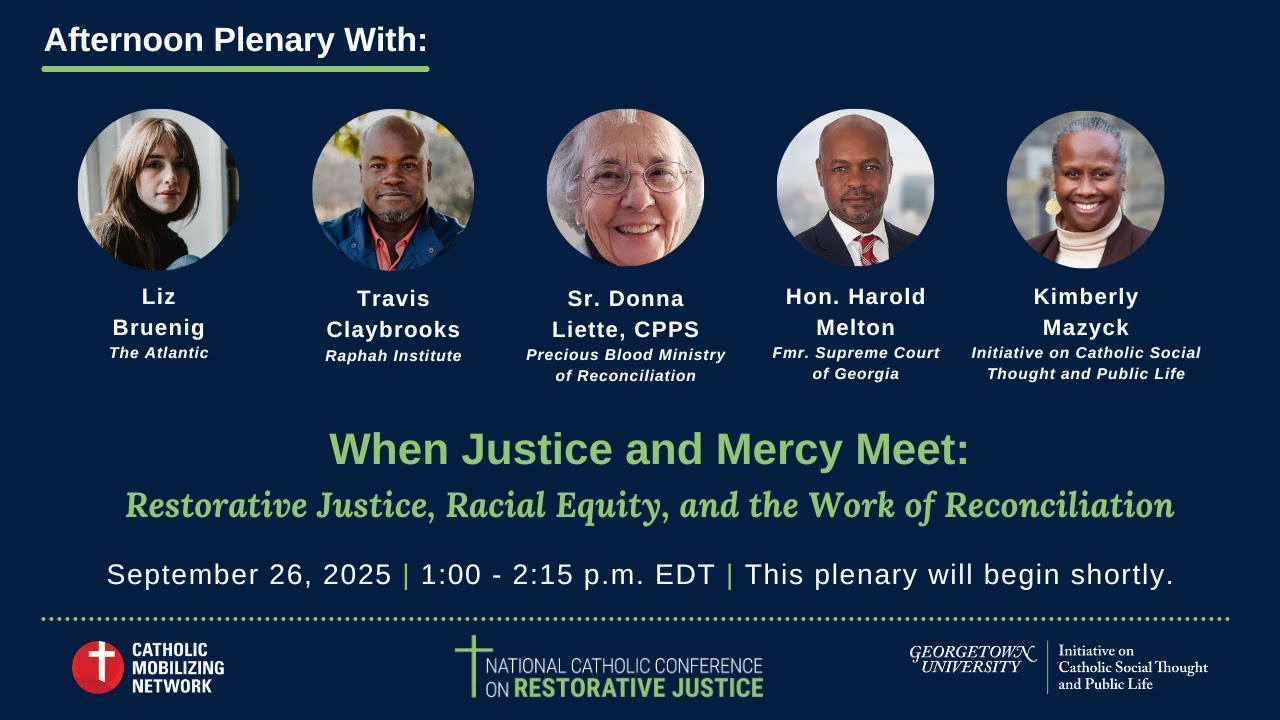 When Justice and Mercy Meet: Restorative Justice, Racial Equity, and the Work of Reconciliation