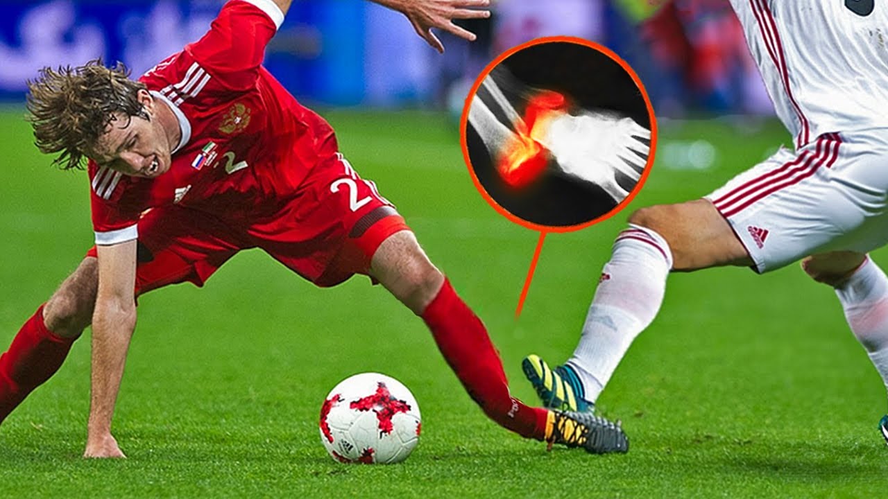 Most Shocking Football Fouls!