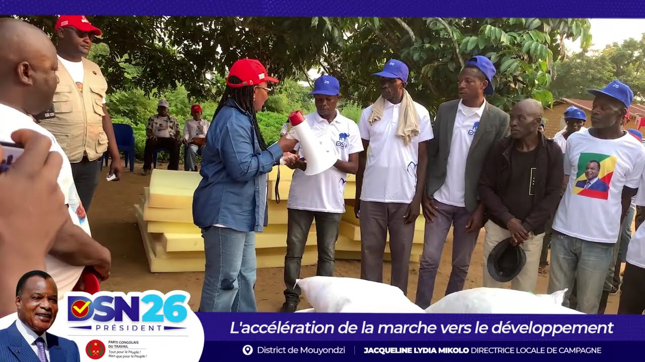 DNS 2026 : Jacqueline Lydia Mikolo mobilise les troupes à Bouantsi (Mouyondzi)