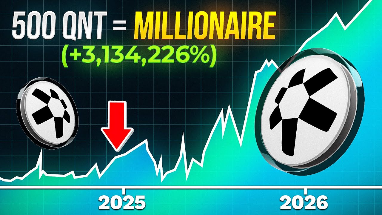 How Much Will 500 $QNT Be Worth By 2026? Quant Price Prediction!!
