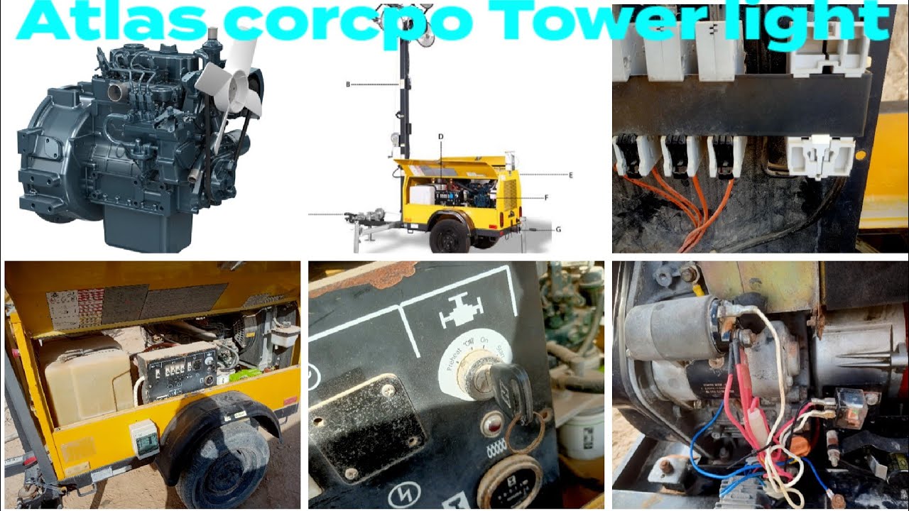 Atlas corcpo Tower light/Parts/working/safety device/Price/Problem/Trouble/Advantage