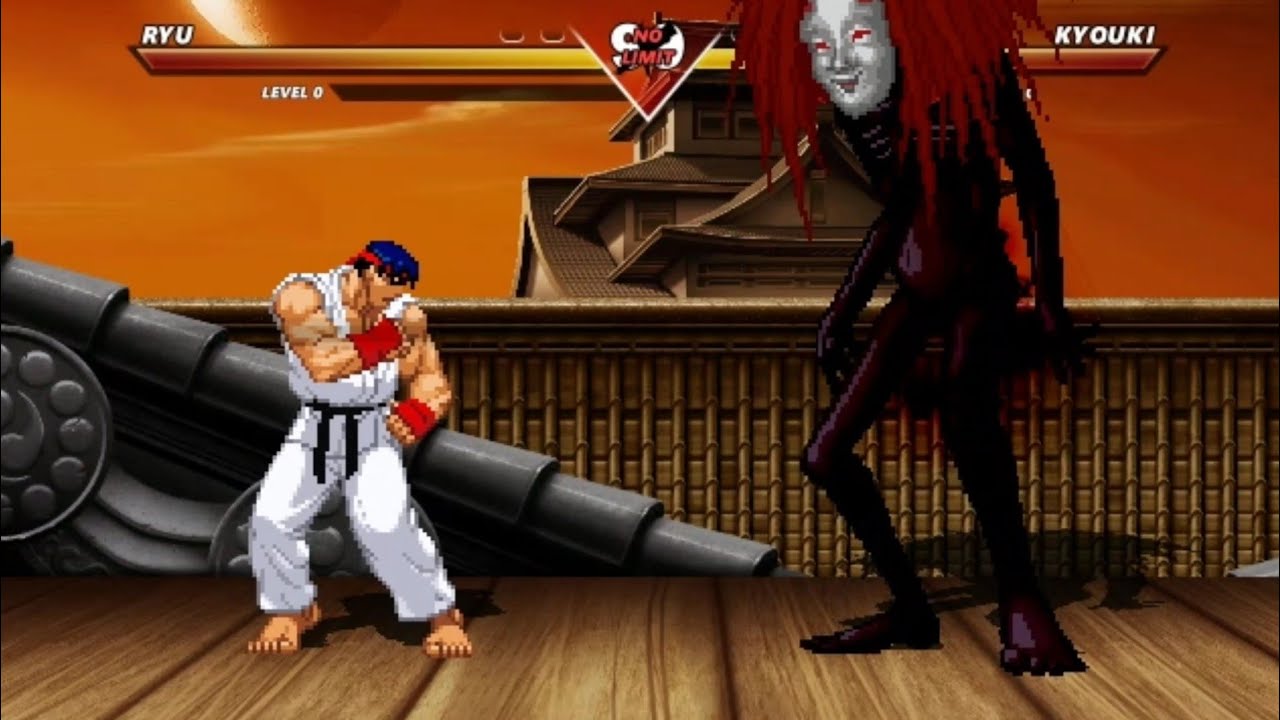 RYU vs KYOUKI - High Level Insane Fight !