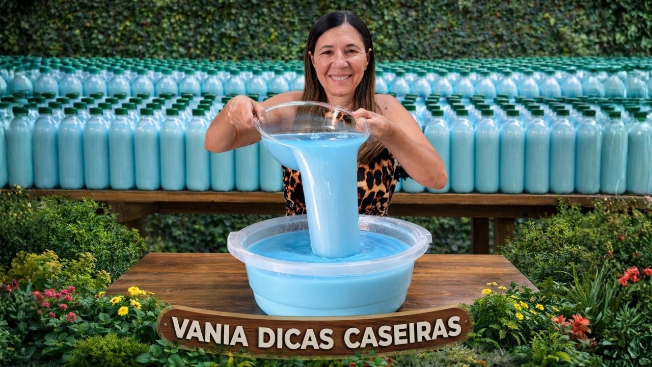 🔴A RECEITA SECRETA! SABÃO SEM ÓLEO E SEM BABA QUE FUNCIONA MESMO!!