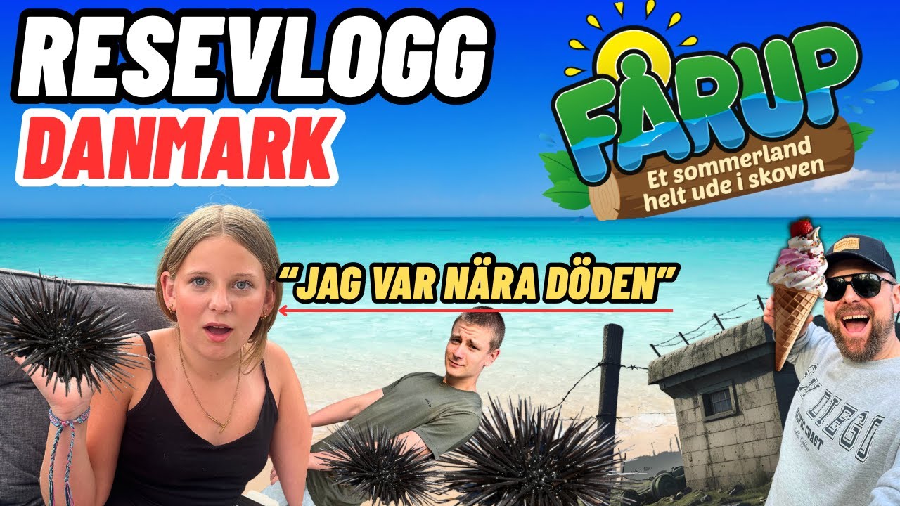 SOMMAR VLOGG DANMARK - TYRA NÄRA DÖDEN