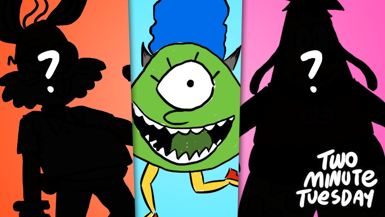Merging Popular Characters To Make FREAKS | Two Minute Tuesday