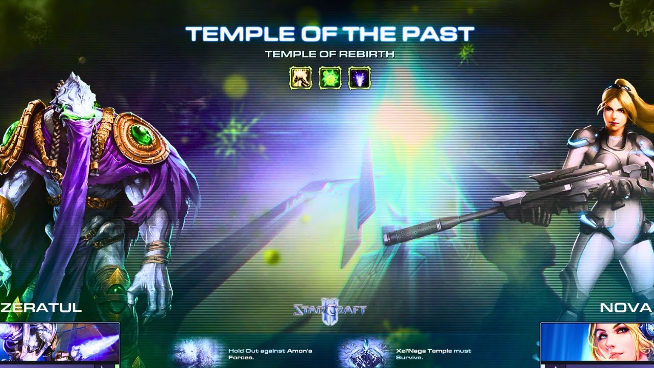 CLOAKED BOYS! Mutation 'Temple of Rebirth' #starcraft2coop