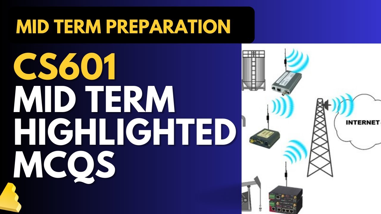 CS601 Mid Term Highlighted MCQs