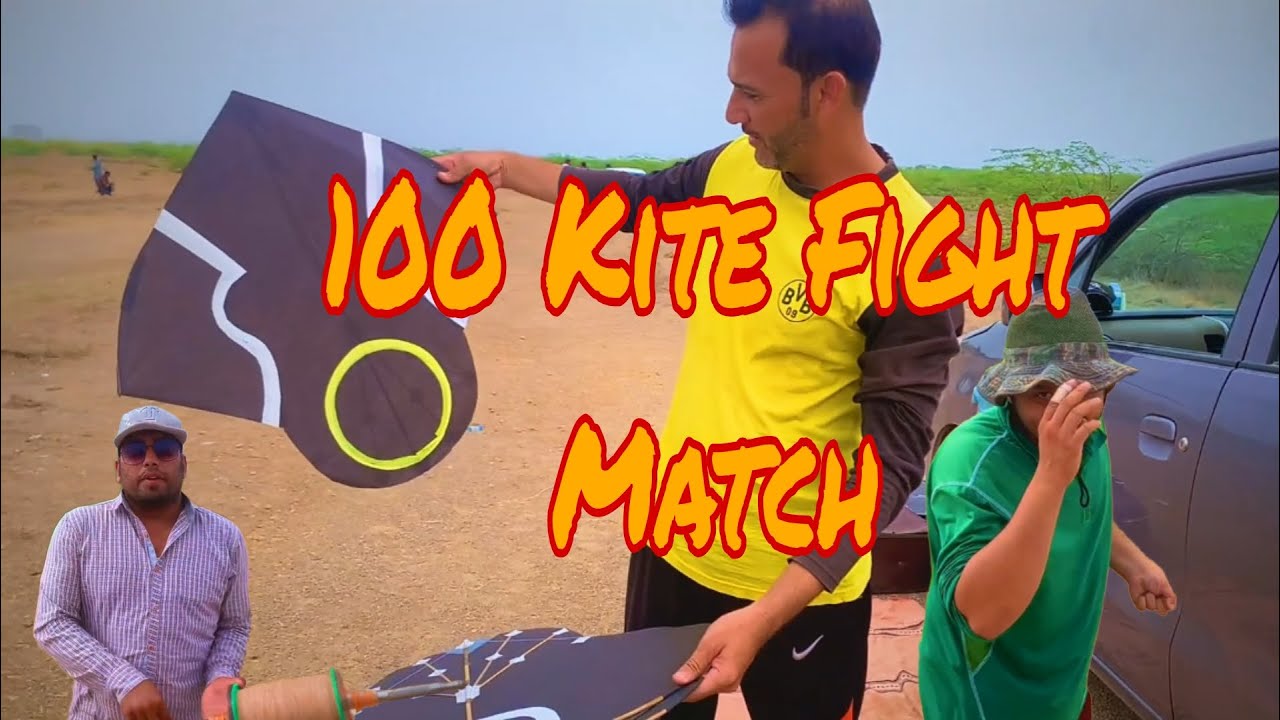 100 Kite Fight Match At Karachi Hawksbay Abid Bhai K Gift Ka Full  Watch Full Vlog JK اردو / Hindi