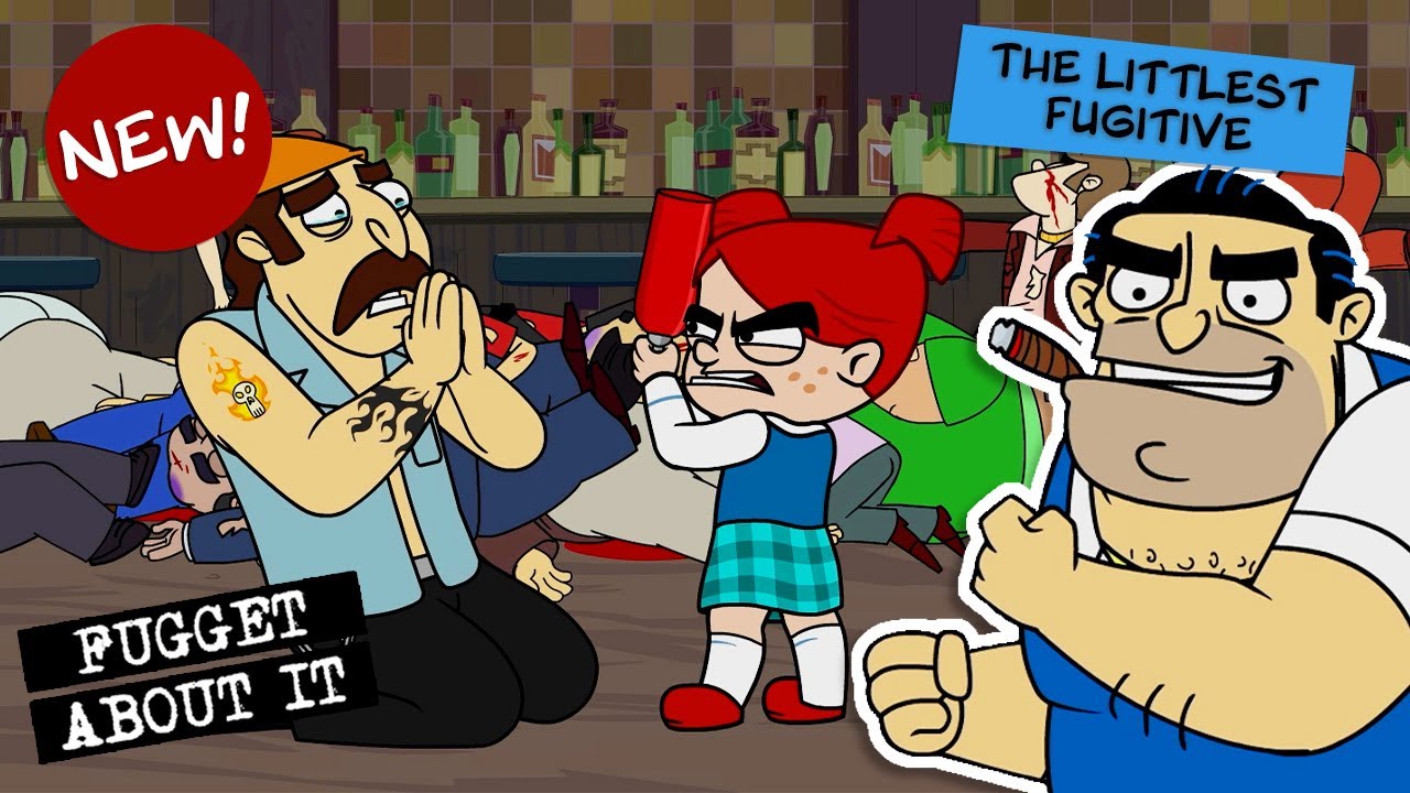 The Littlest Fugitive | NEW | Fugget About It | Adult Cartoon | TV Show