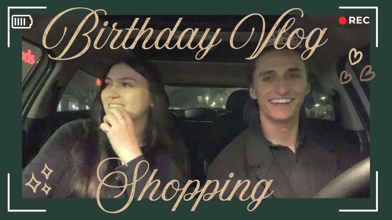 Birthday Vlog!! Let's go shopping and a haul