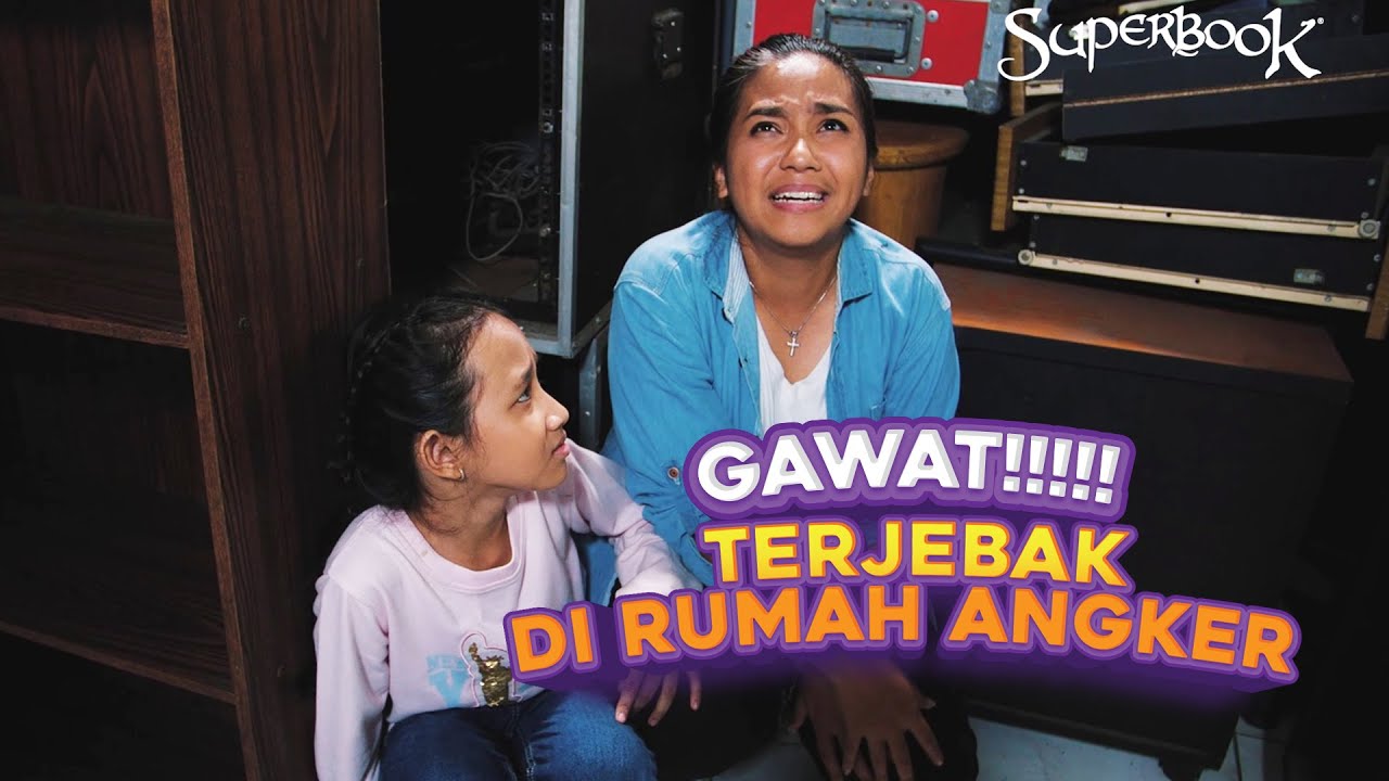 SUPERBOOK CLUB - GAWAT! KAK NANDA TERJEBAK DALAM RUMAH ANGKER 😱 GARA-GARA SUKA NONTON FILM HOROR ?