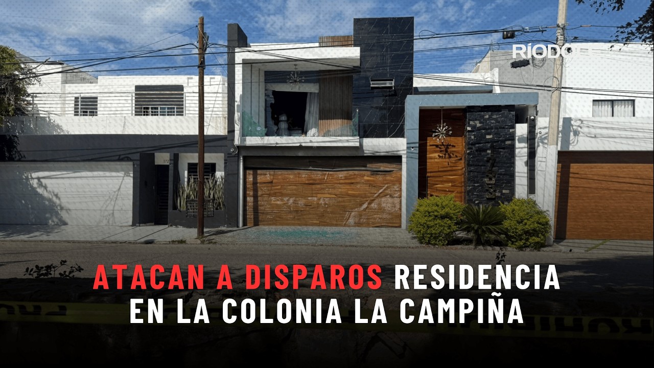 Atacan a disp@ros residencia en la Colonia la Campiña