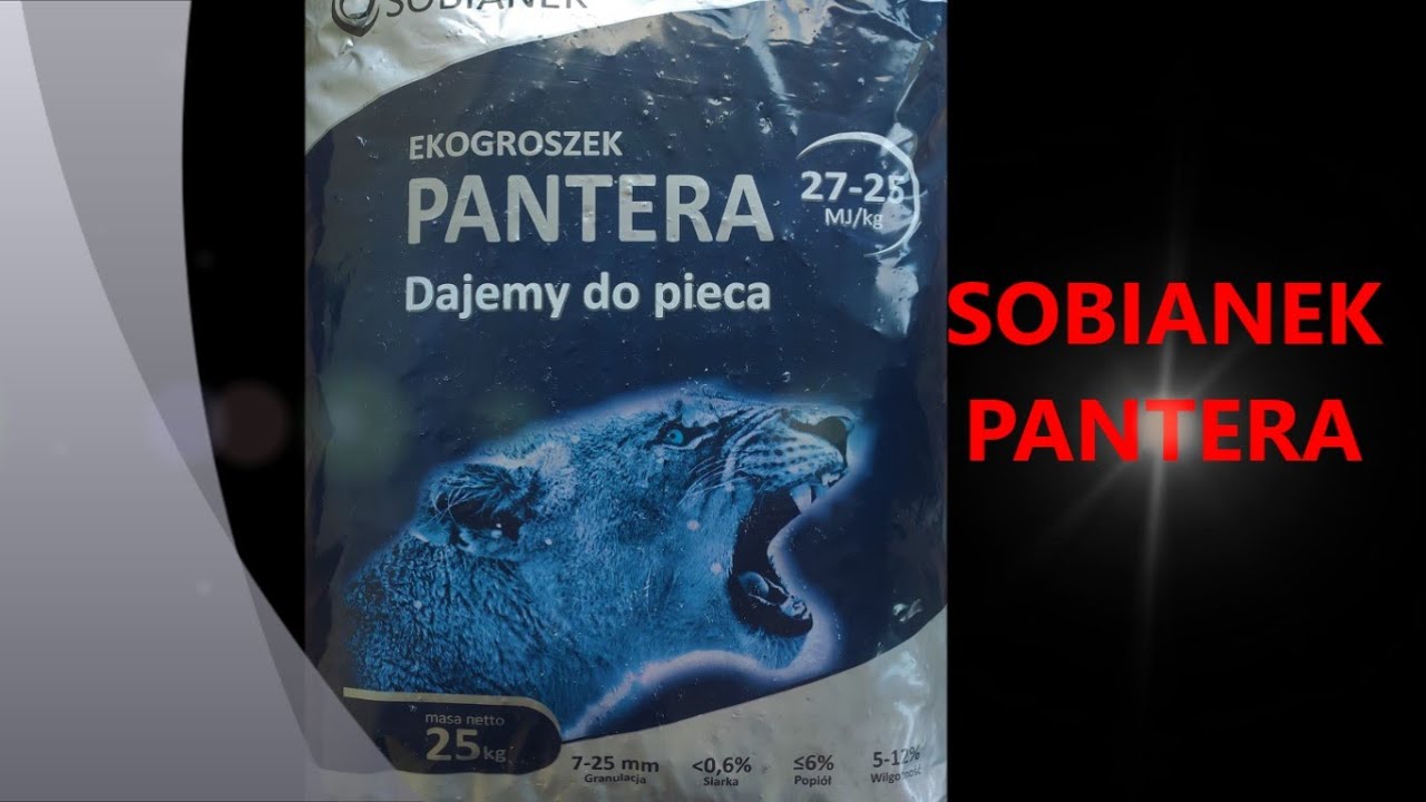 Ekogroszek Sobianek PANTERA - Test - opinia z palenia