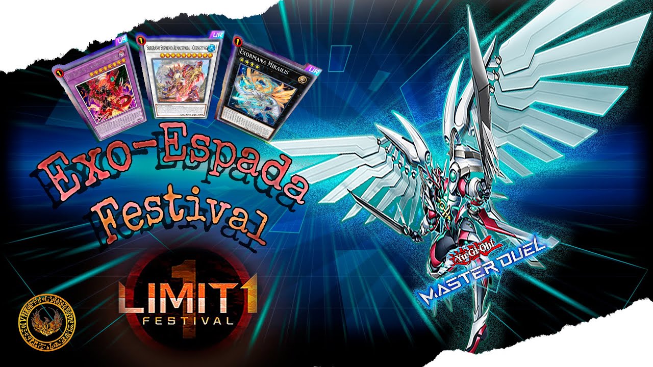 Deck Exo-Sword/Exo-Espada | 🎮Gameplay + 🧧Deck Profile (Festival Limit 1) | YU-Gi-Oh! Master Duel
