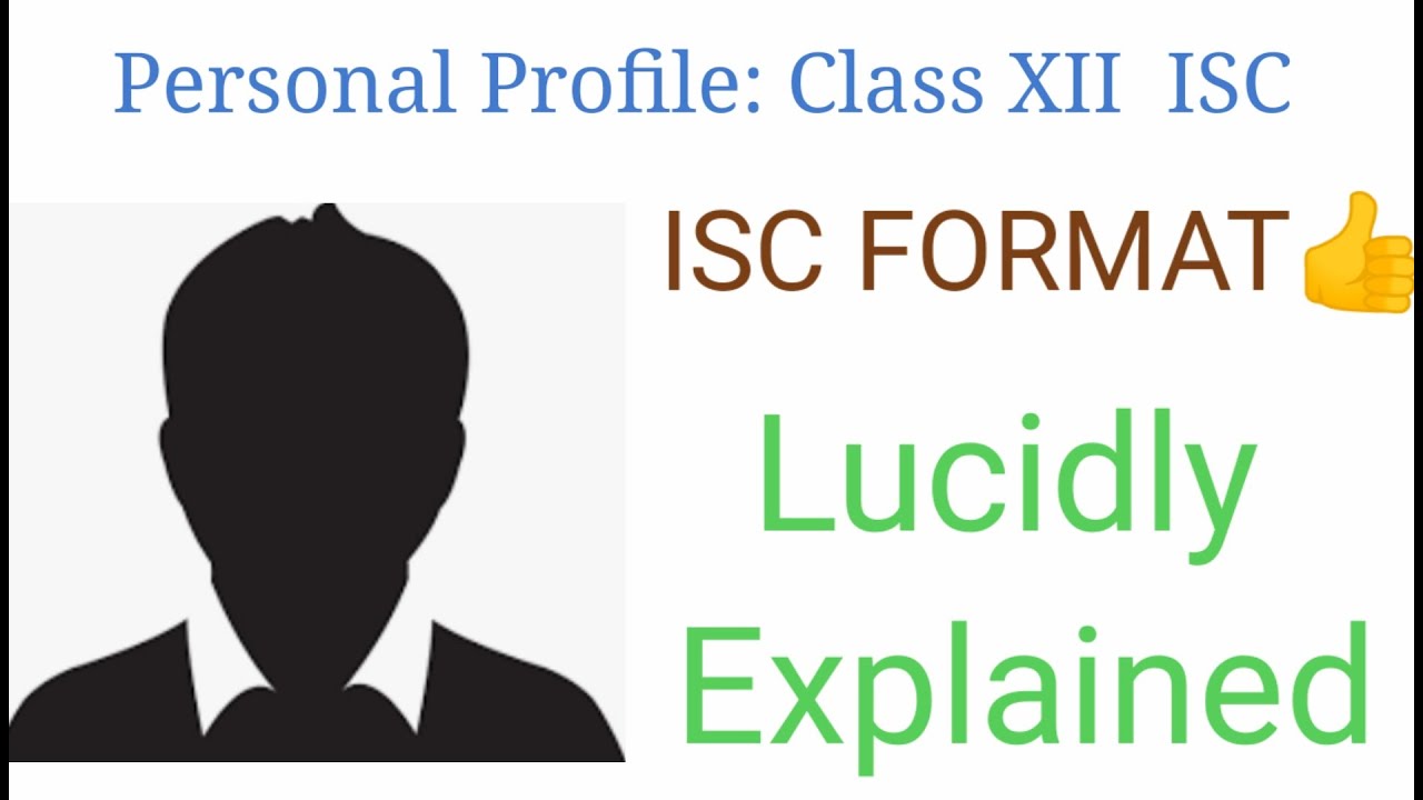 Personal Profile Writing Class XII ISC BOARD #isclanguage  #isc  #directedwriting #writingtips