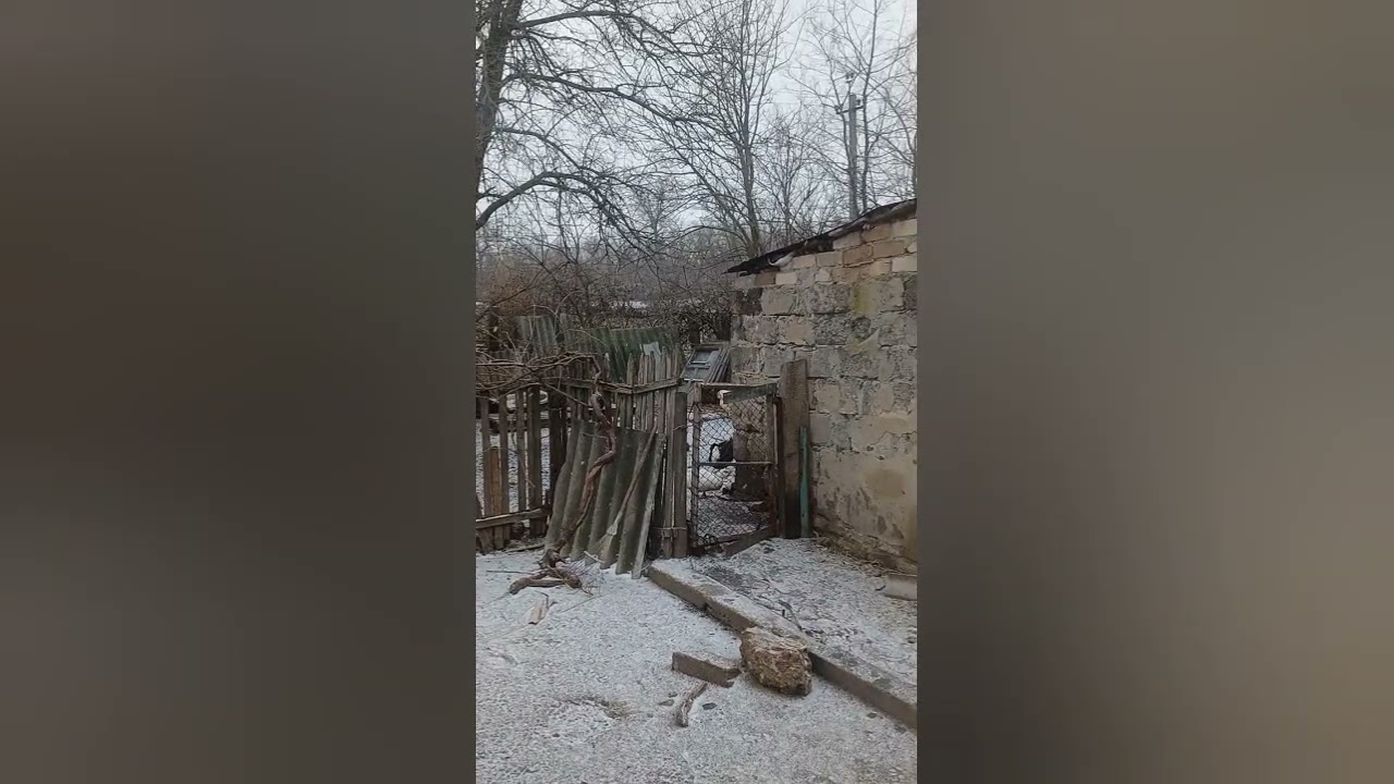 Сегодня То Снег то дождь... Целый День..🌨🌧 Но Снежок Меня Порадовал с утра😃👍❄️