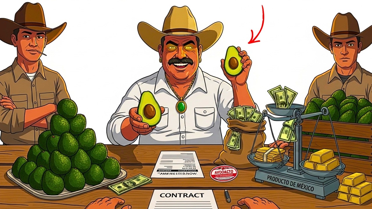 Cómo los cárteles mexicanos lavan $3 mil millones al año con aguacates