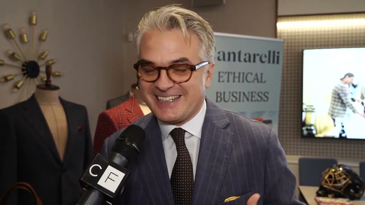 Ethical fashion collaboration between Italian chamber and Cantarelli 11.2023