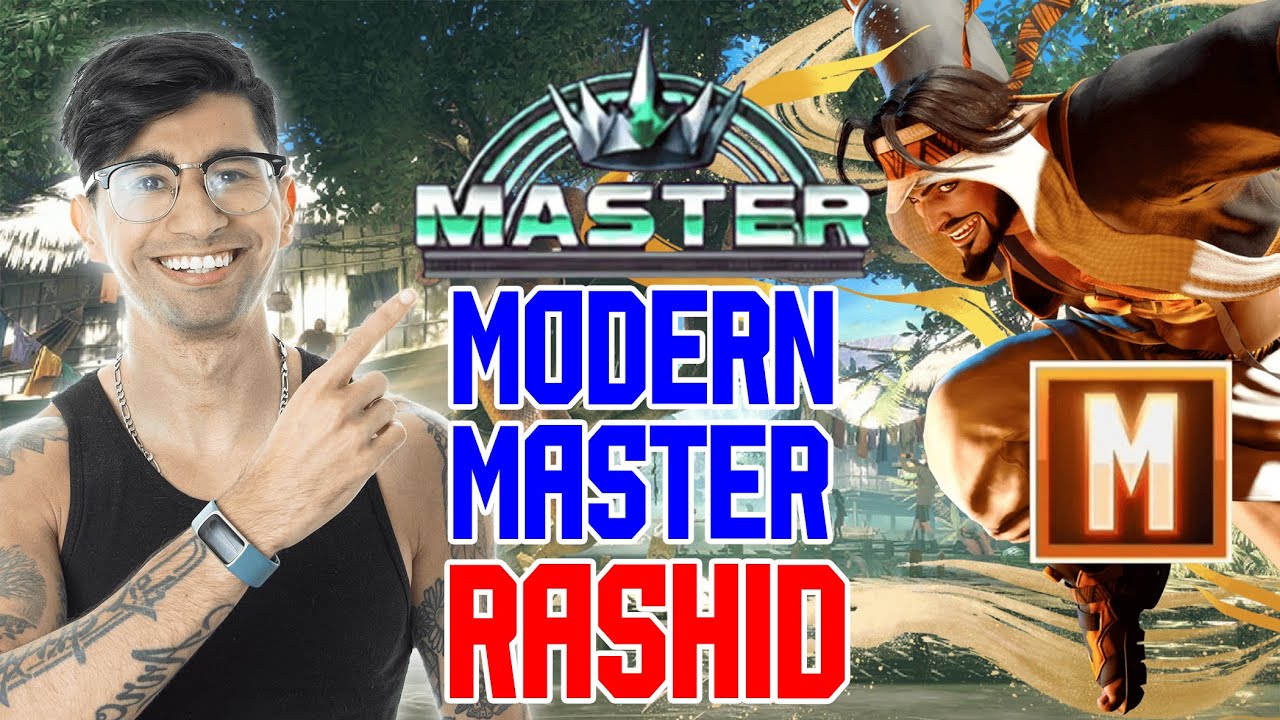 Modern Master Rashid Likes To Go DOWN AND OUT! | Street Fighter 6