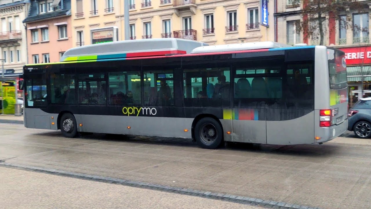 MAN Lion's City G et GPL Optymo Belfort