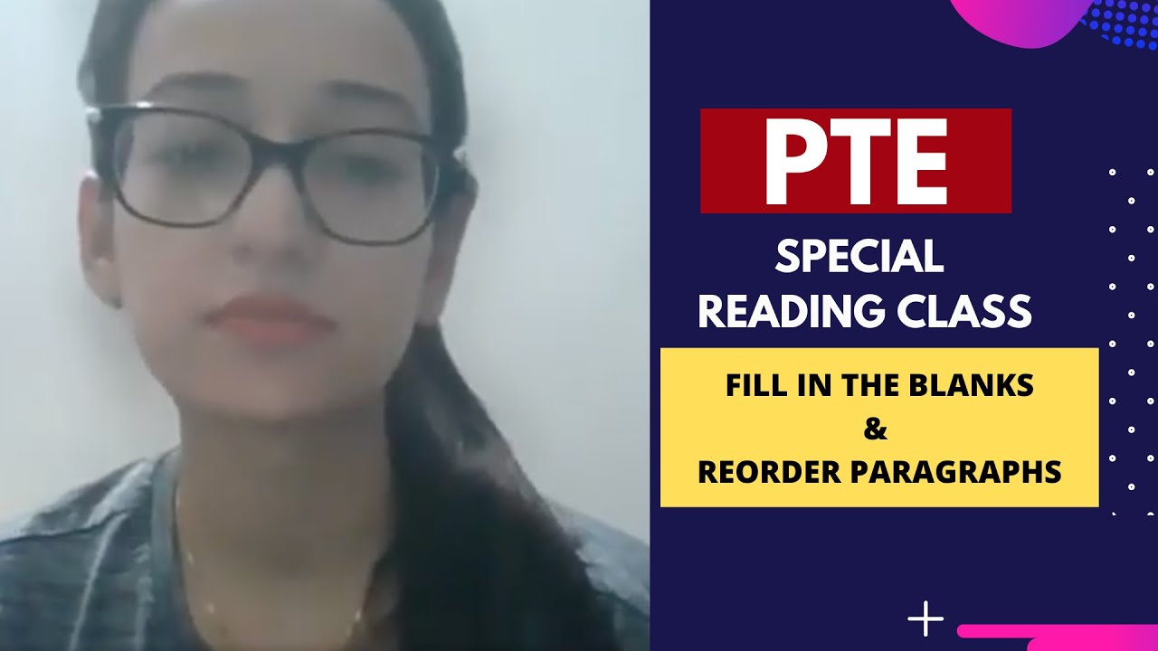 PTE Reading Practice Class | Fill in the Blanks & Reorder Paragraph | Grammar Rules & Tricks
