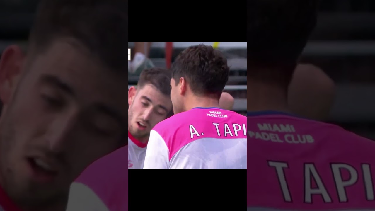 Tapia Makes it Look Easy! | 🇺🇸🔥Miami PPL Event 1 #padel #highlights #padelmoments