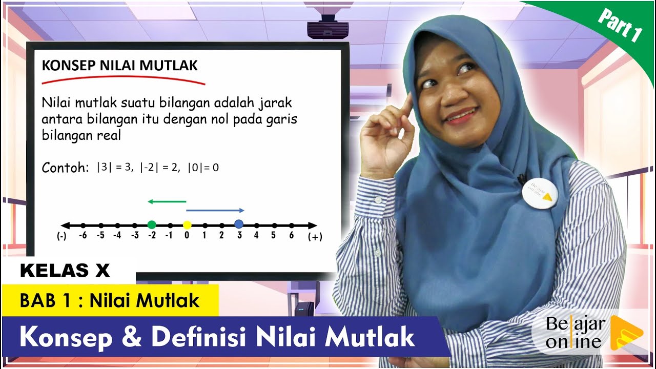Materi Nilai Mutlak Kelas 10 - Konsep Nilai Mutlak