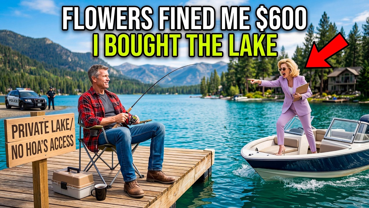 HOA Fined Me $600 for Fishing in My Backyard — So I Bought the Entire Lake and Banned Residents